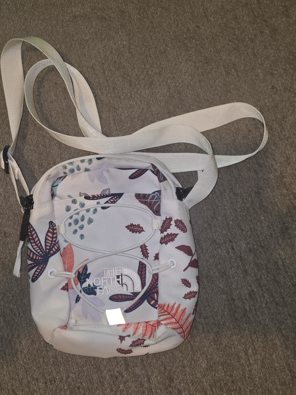 The NORTH FACE Jester Crossbody Bag, Gardenia White Spaced Wanderer Print